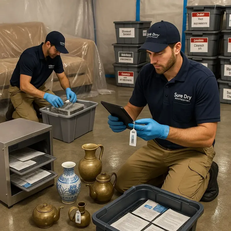 Content Protection and Restoration process in Schnecksville, PA