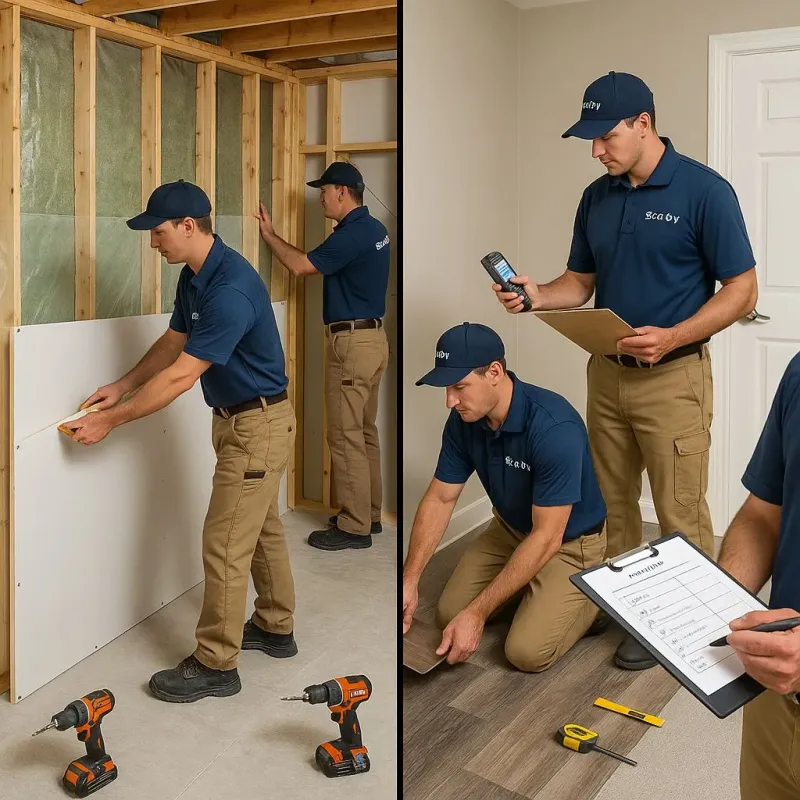Repairs and Reconstruction process in Schnecksville, PA