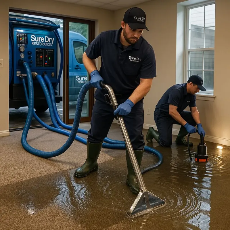 Water Extraction and Removal process in Schnecksville, PA
